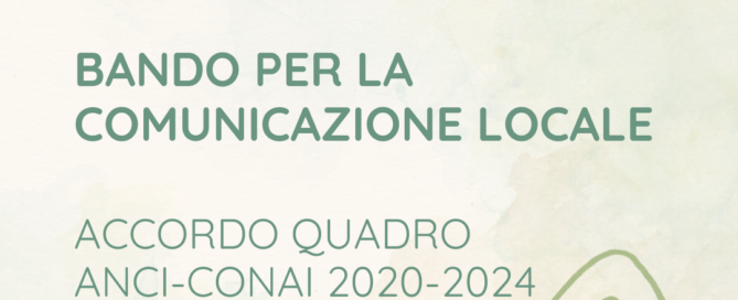 ANCI CONAI comunicazione locale