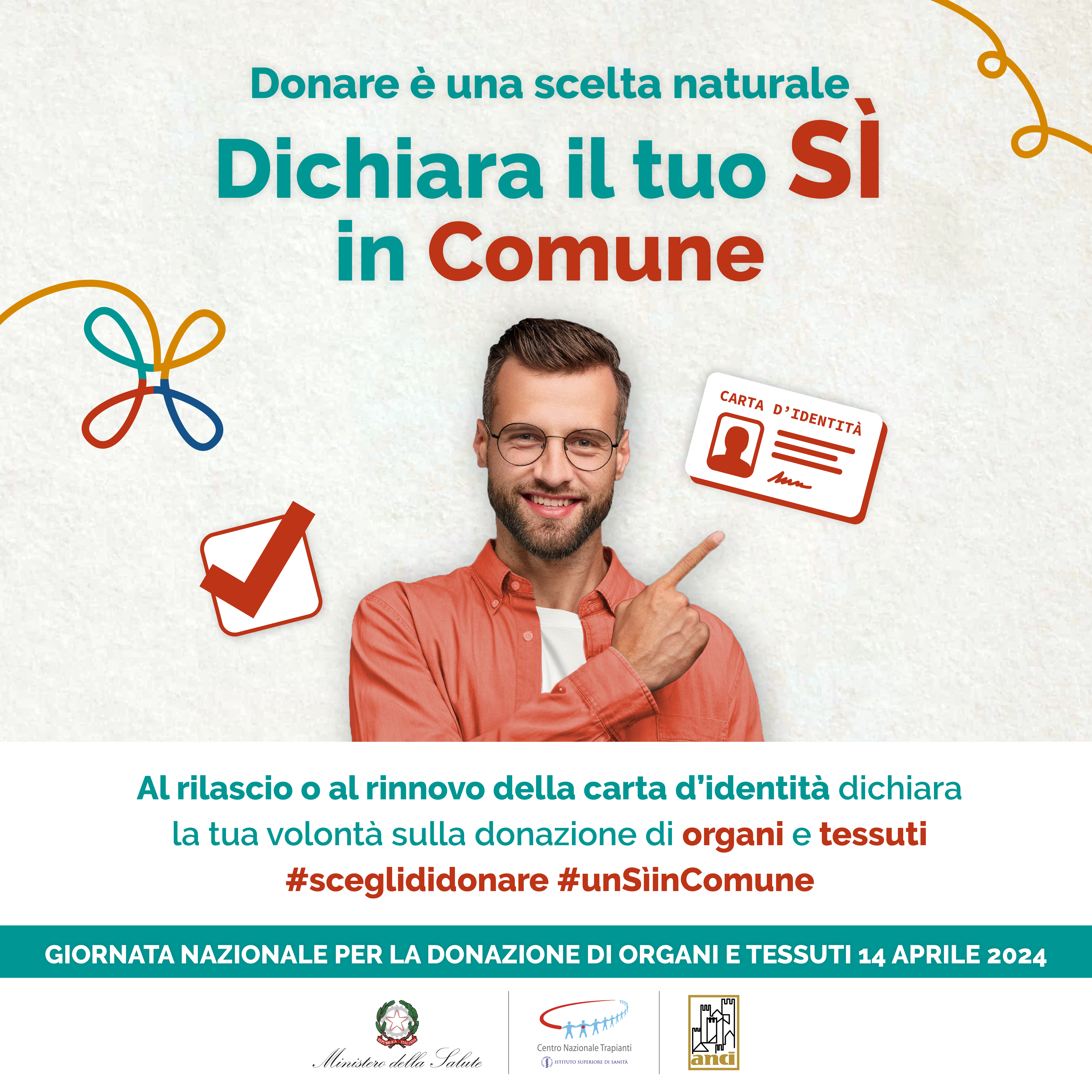 Campagna nazionale per la donazione di organi e tessuti 2024