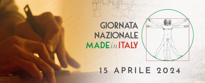 uomo vitruviano immagine ufficiale Giornata Nazionale Made in Italy