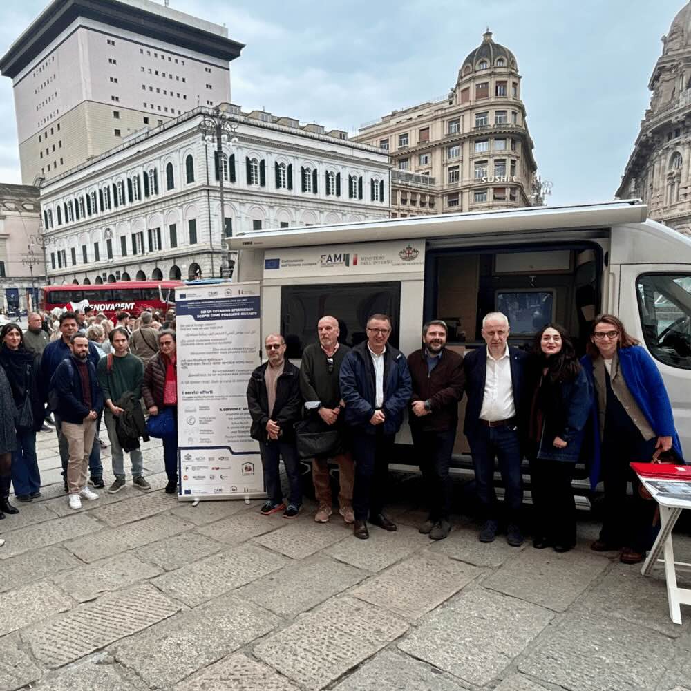 LGnet3 Genova One stop Shop unità mobile