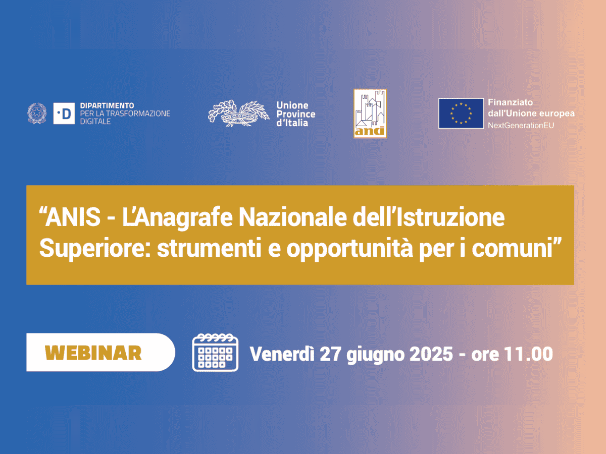 Webinar ANCI-DTD