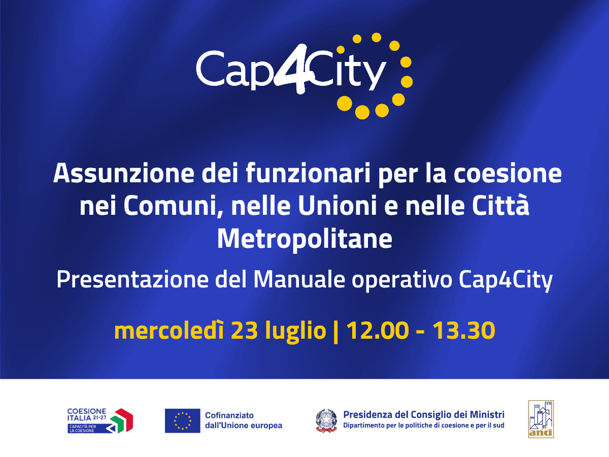 Presentazione del Manuale operativo Cap4City