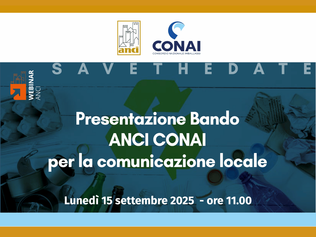 Webinar ANCI-CONAI