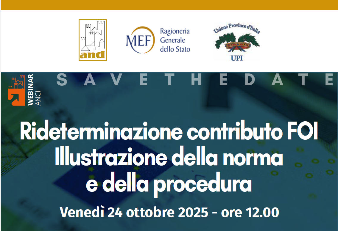 Webinar ANCI-MEF