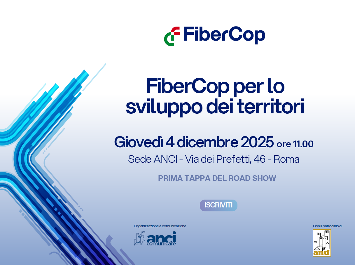 “FiberCop per lo sviluppo dei territori”