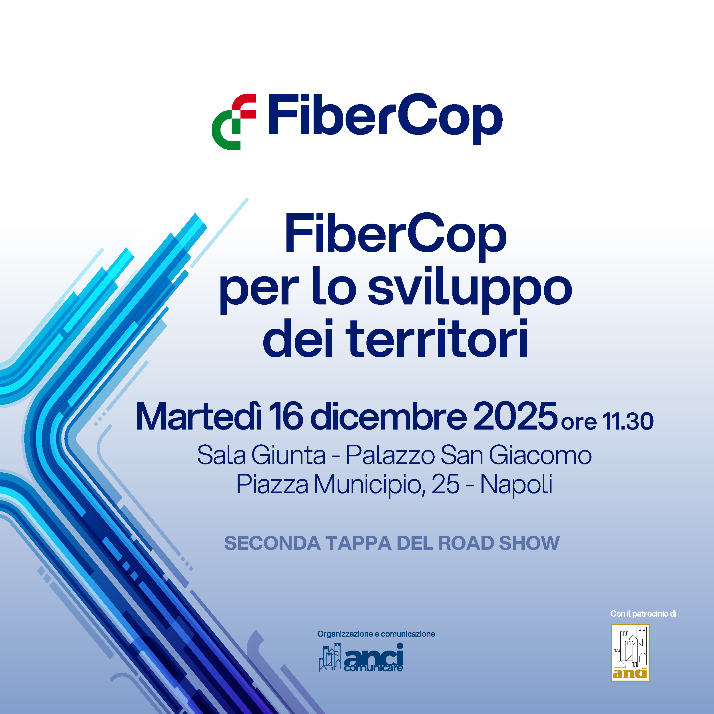 anci fibercop tappa napoli