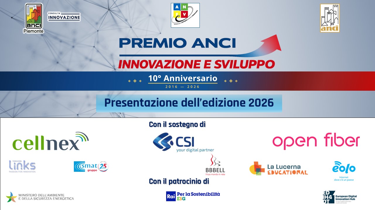 Premio ANCI “Innovazione e Sviluppo”