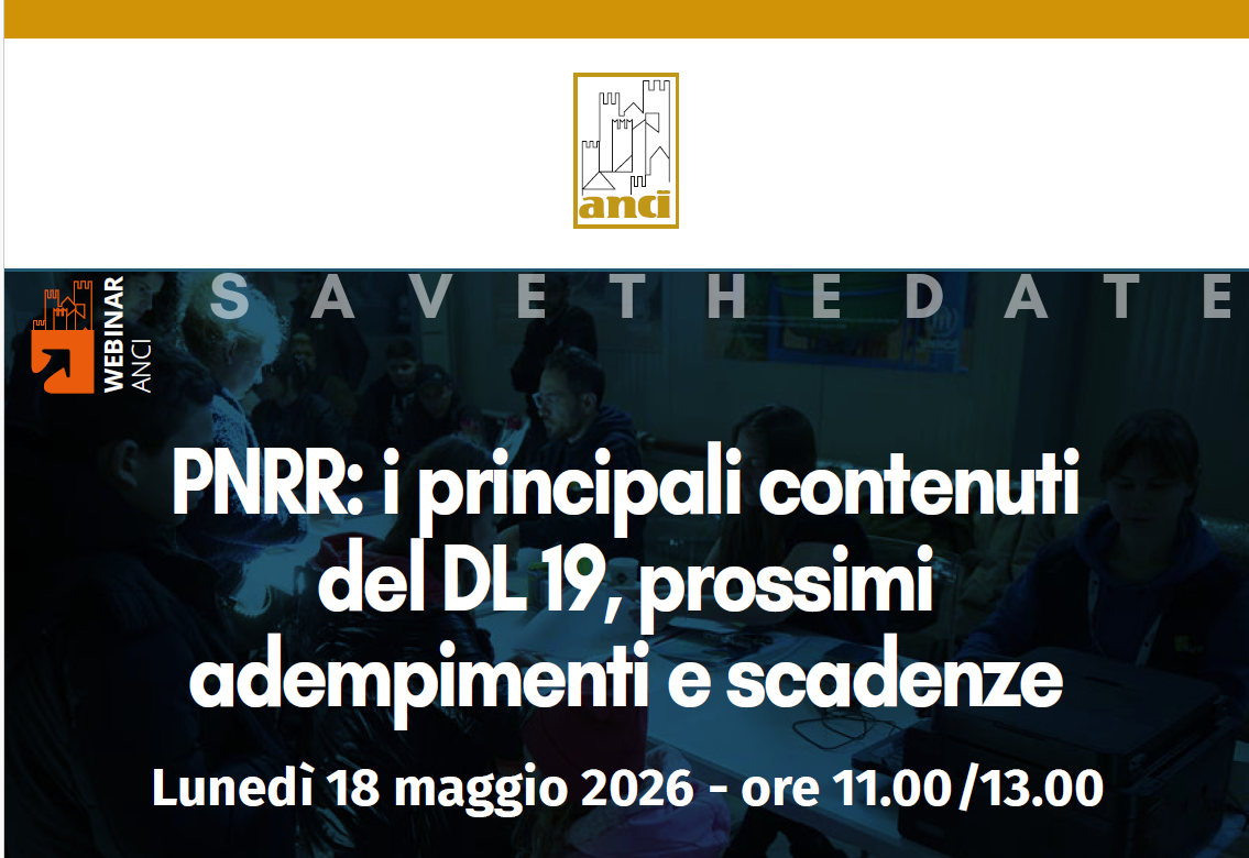 Webinar ANCI PNRR