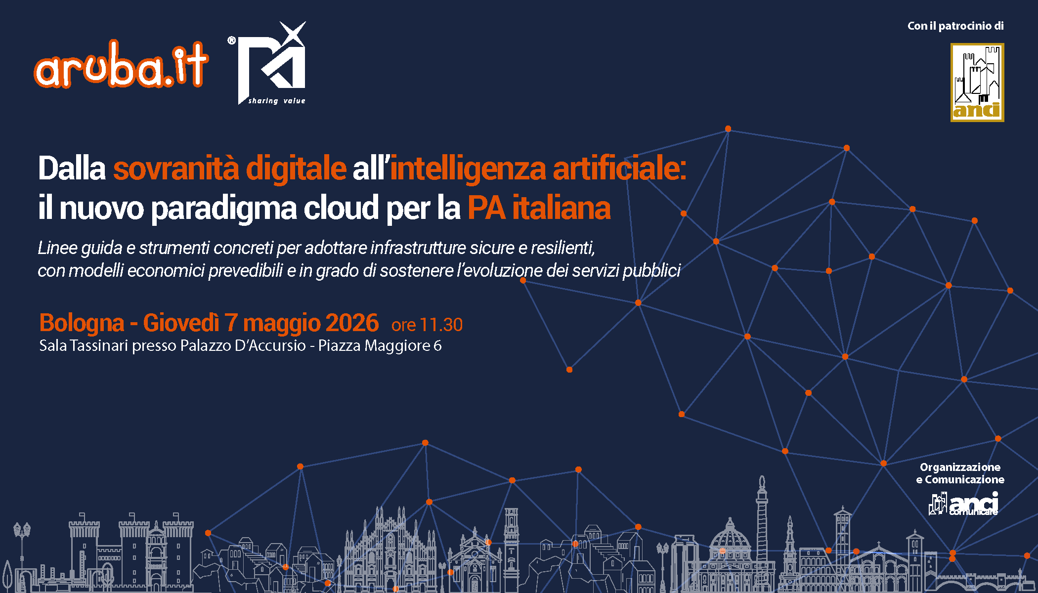 “Dalla sovranità digitale all’intelligenza artificiale: il nuovo paradigma cloud per la PA italiana”