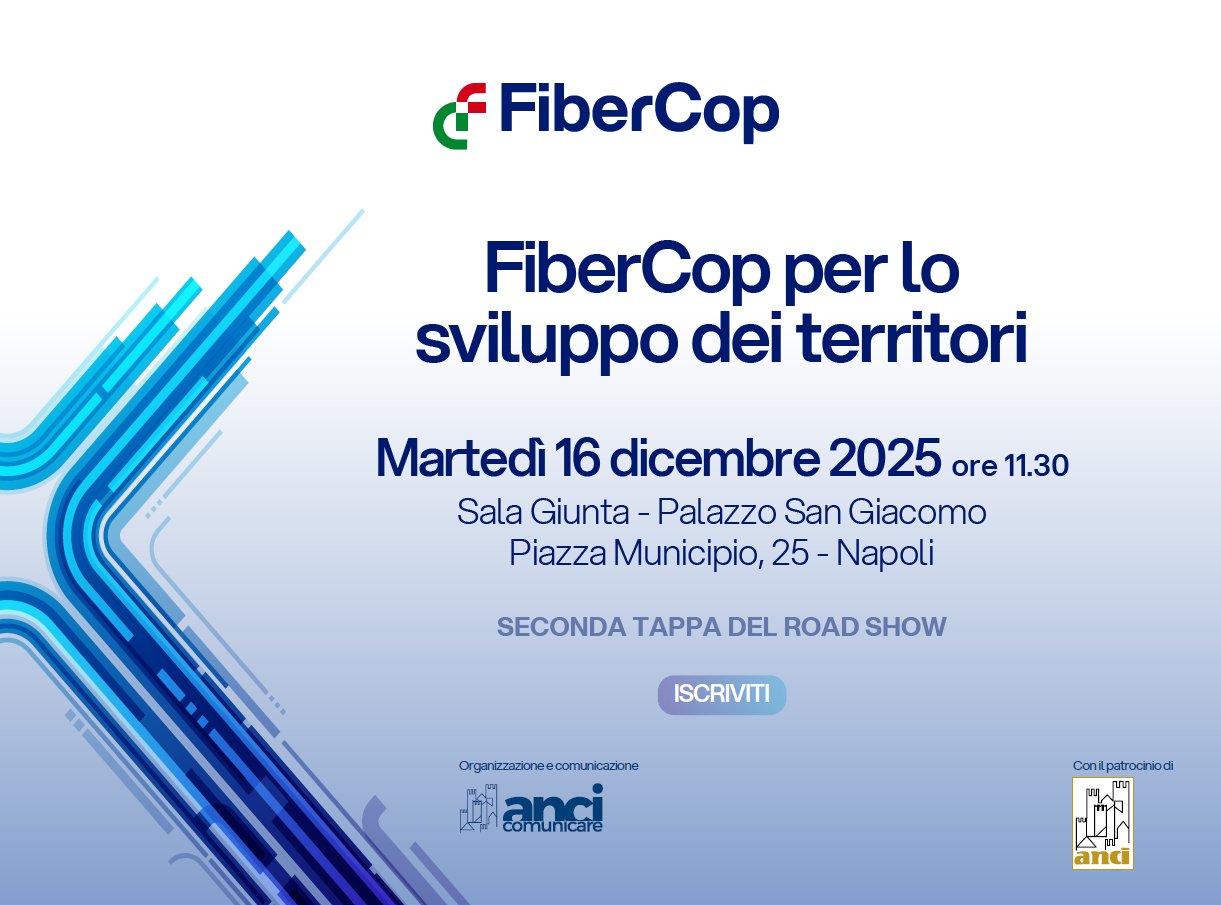 “FiberCop per lo sviluppo dei territori”