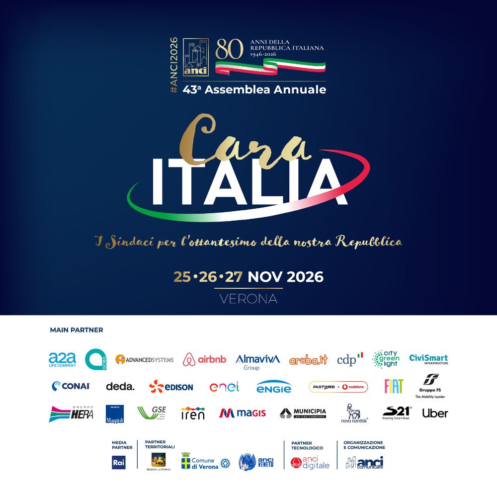 Assemblea ANCI 2026 Verona Main Partner