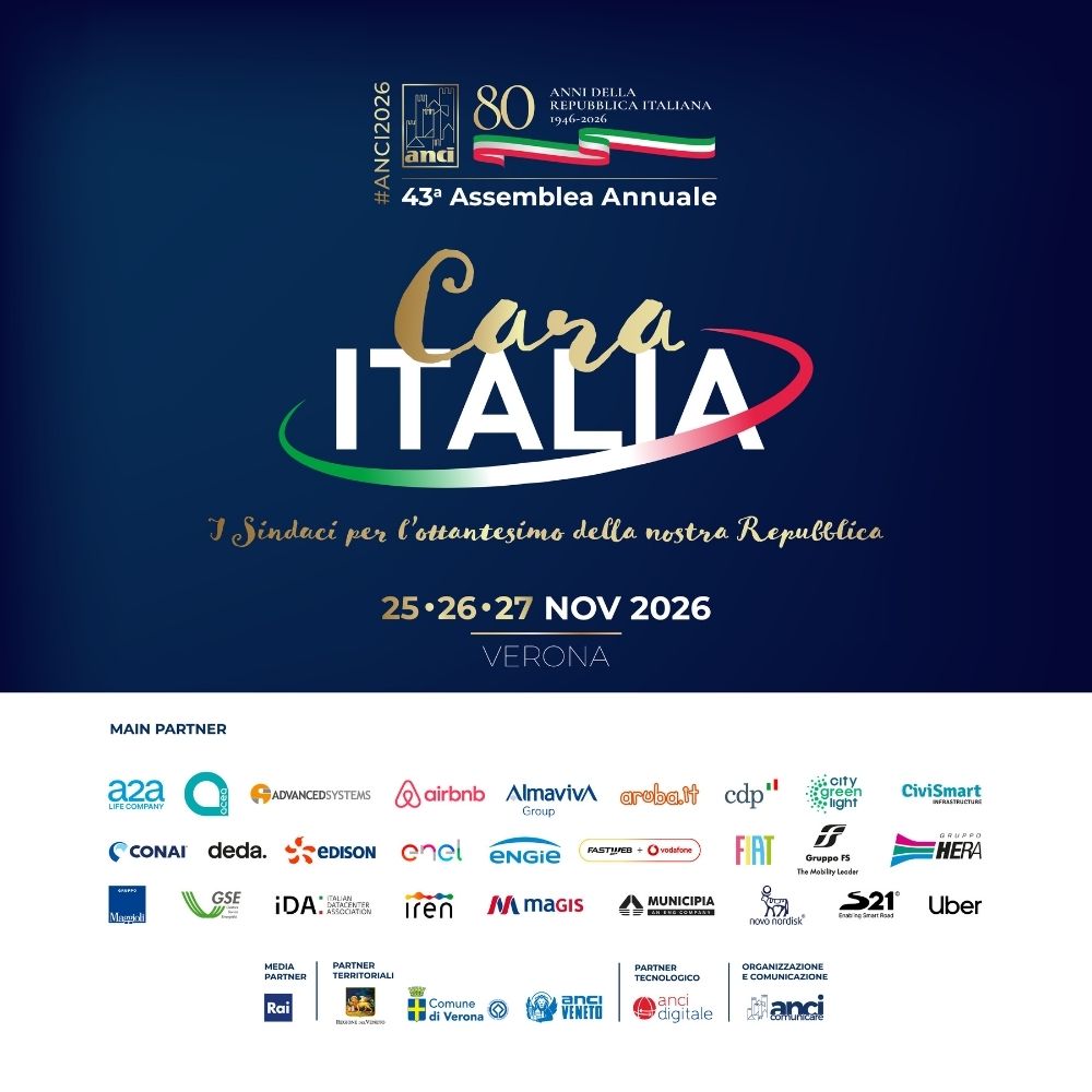 Assemblea ANCI 2026 Verona Main Partner